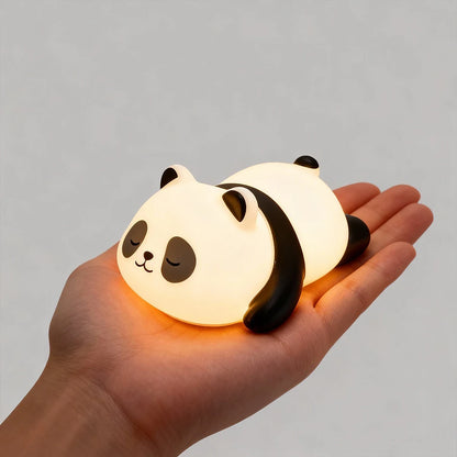 Lampe LED Panda Cute - Veilleuse Enfant Originale - Décoration Chambre Kawaii - Cadeau Anniversaire & Noël