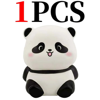 Lampe LED Panda Cute - Veilleuse Enfant Originale - Décoration Chambre Kawaii - Cadeau Anniversaire & Noël